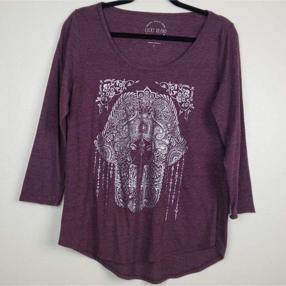 Lucky Brand| Elephant Graphic